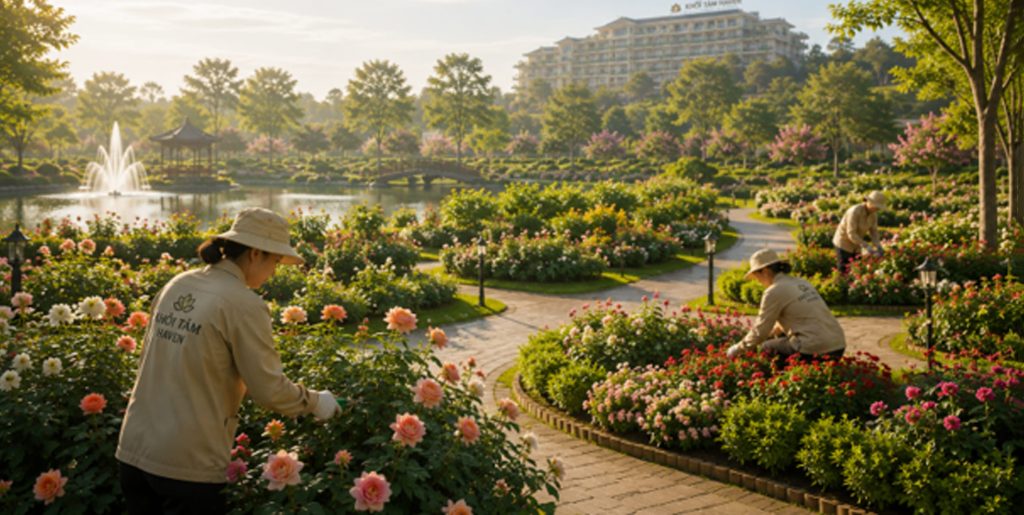 Dự án Trung tâm chăm sóc và dưỡng lão Khởi Tâm Bình An Viên